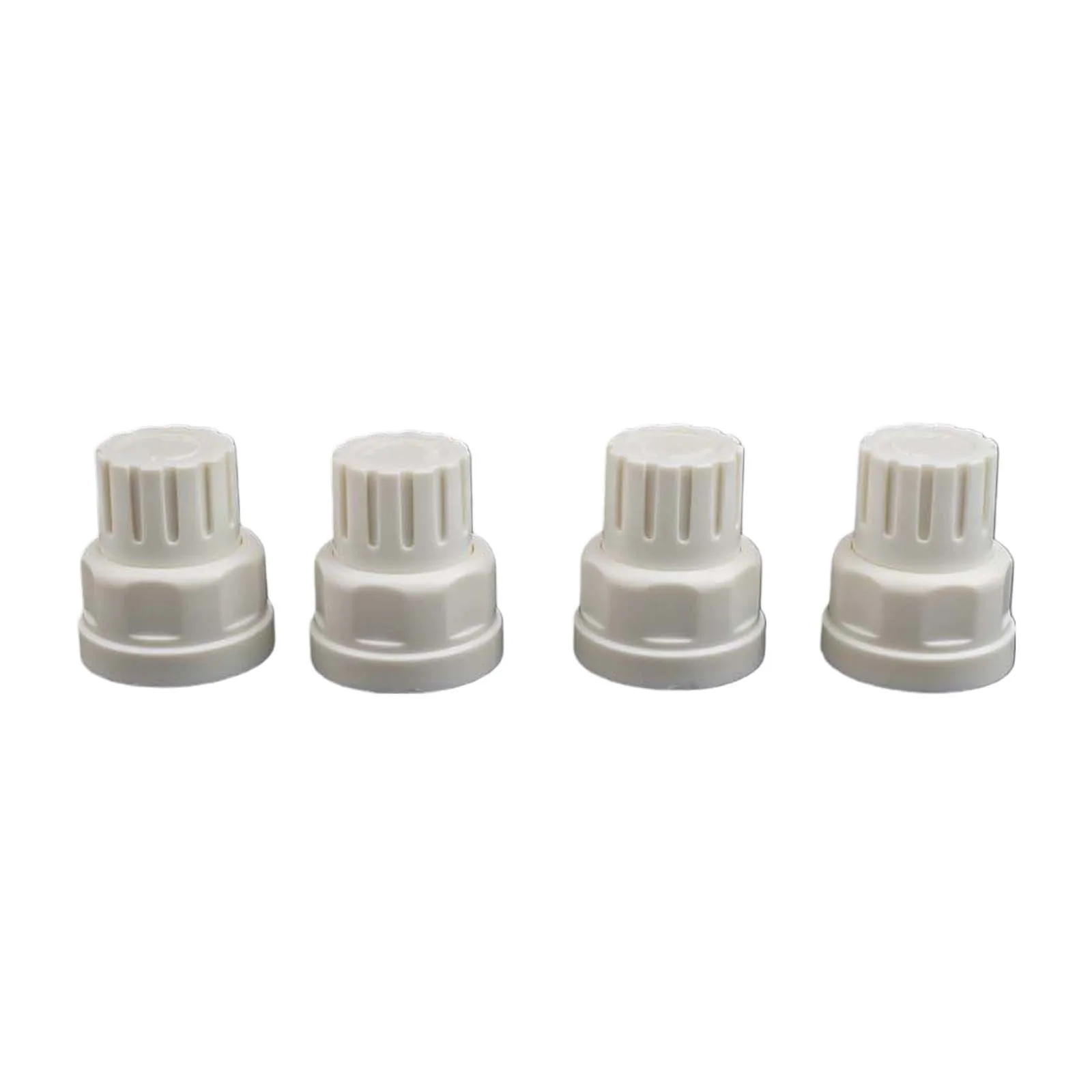 4pcs ล้อ M30x1.5 ชั้นความร้อน Manifold สวิทช์สีขาวจับวาล์วหม้อน้ําหมวกเปลี่ยน Push-Fit หม้อน้ําหมวก