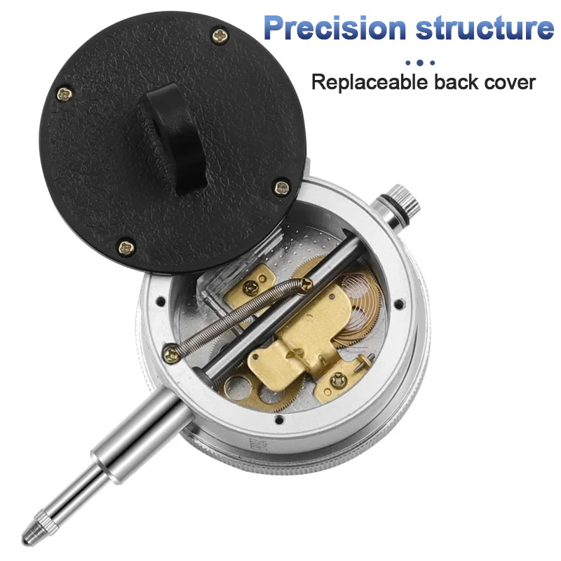 Imagem -05 - Indicador Dial com Lug Back Test Gauge Resolução Precisa 001 Milímetros Ferramenta Instrumento 025 mm 030 mm 001 Milímetros