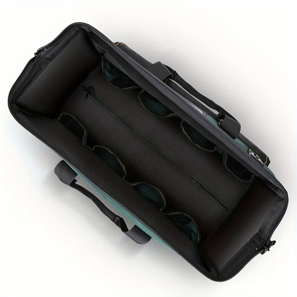 Imagem -04 - Heavy Duty Pull Rod Tool Bolsa com Rodas Organizer Pouch Garagem de Armazenamento para Eletricista e Carpinteiro Alta Qualidade