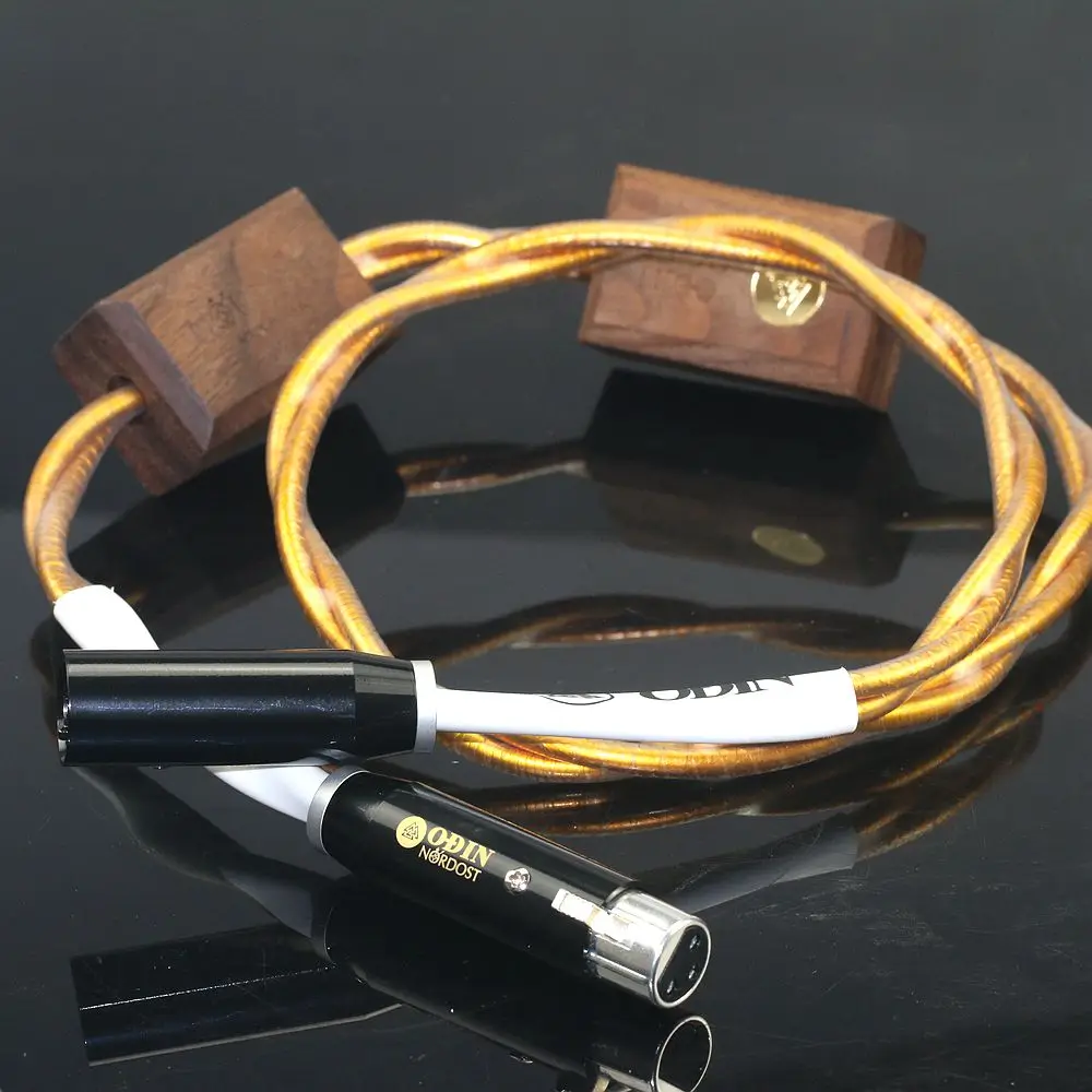 Nordost Gold Odin 110 Ω XLR Cable Coaxial Equilibrado Cable de Micrófono Cable Digital Cable de Audio AES/EBU
