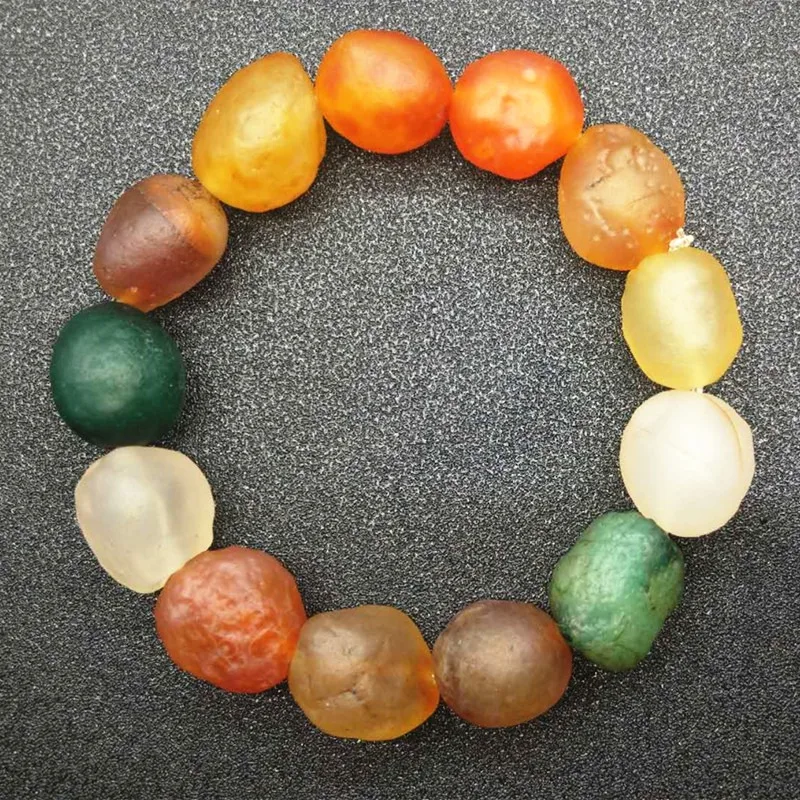 

Браслет из натурального агата с сахарным сердцем Alxa, изысканные модные украшения в этническом стиле