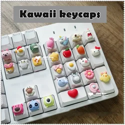 Rosa Cartoon niedlich DIY Keycaps Single R4 Esc mechanische Tastatur kappen Kirsche MX schöne personal isierte benutzer definierte Key Cap Gamer