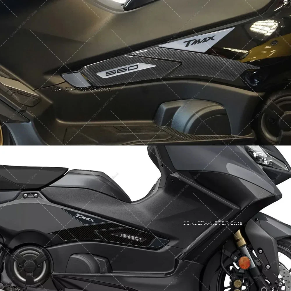 Almofada do tanque para yamaha tmax 560 2022 acessórios da motocicleta 3d resina epóxi proteção adesivo kit