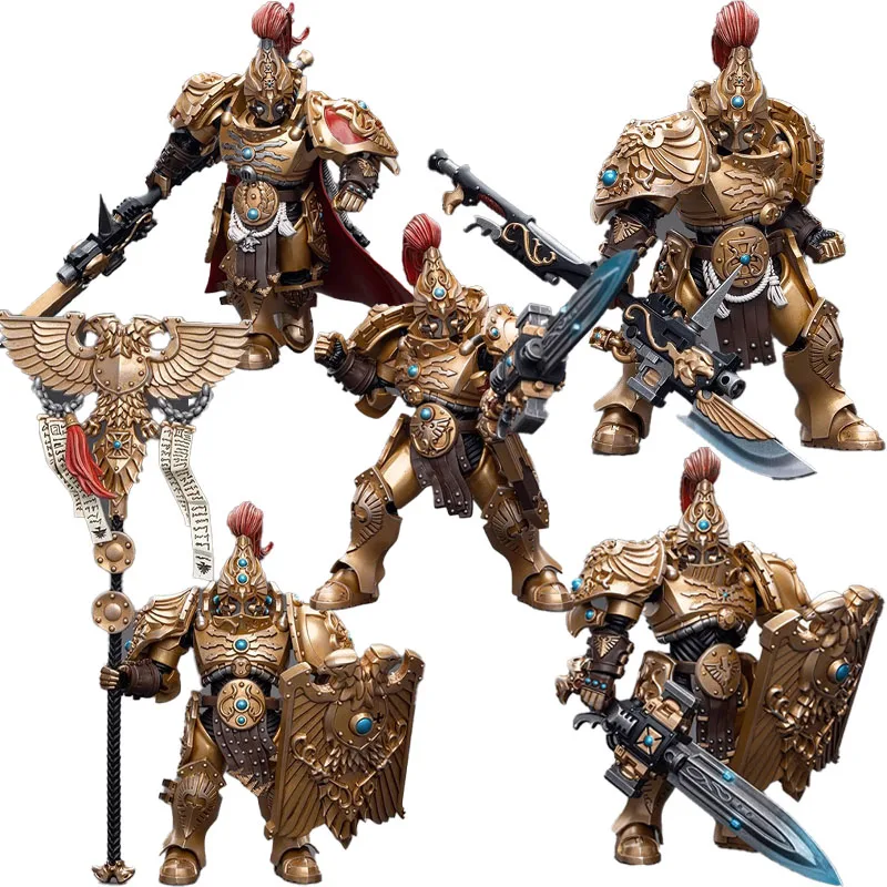 JOYTOY Adeptus Custodes Shield Captain with Guardian Spear Guardian Spear Vexilus Praetor Sentinel Blade Soldier Action Model