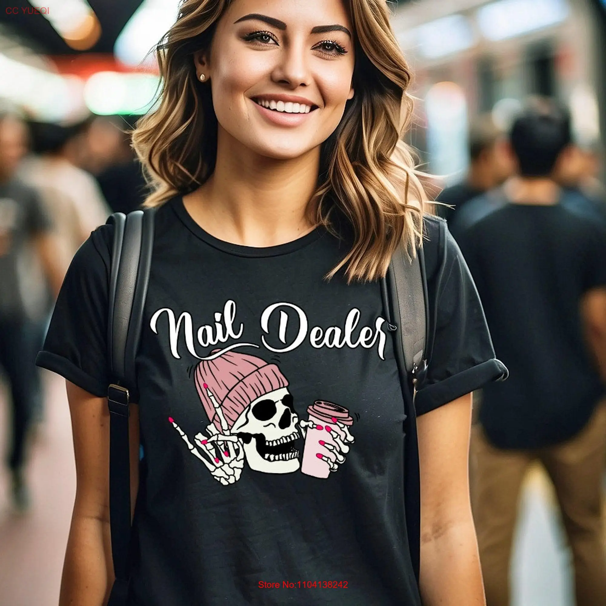 Nail Dealer T Shirt Artist Tech Nails long or short sleeves