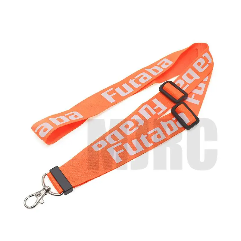 Adjustable Lanyard Strap RC Parts For JR PRO Propo Remote Controller Transmitter FPV For Futaba Orange Black Neck Belts 14cm Hot