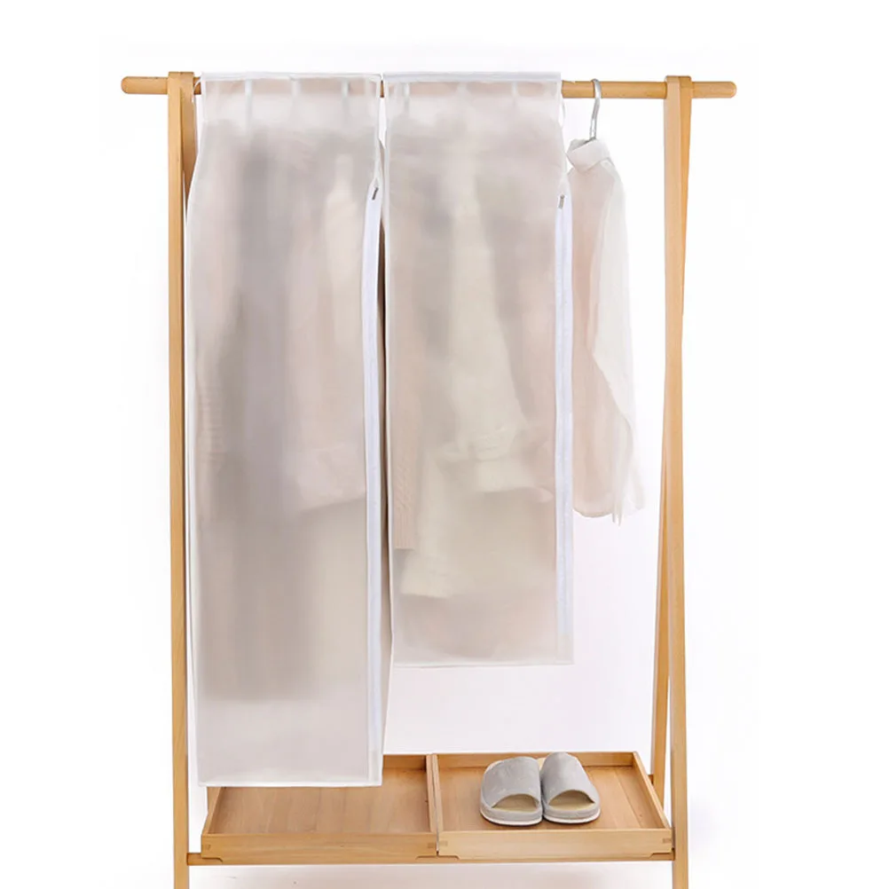 

Dust Cover Bag for Clothes Heavy Duty Reusable Garment Storage Organizer Lightweight Portable Home Hanging Protective