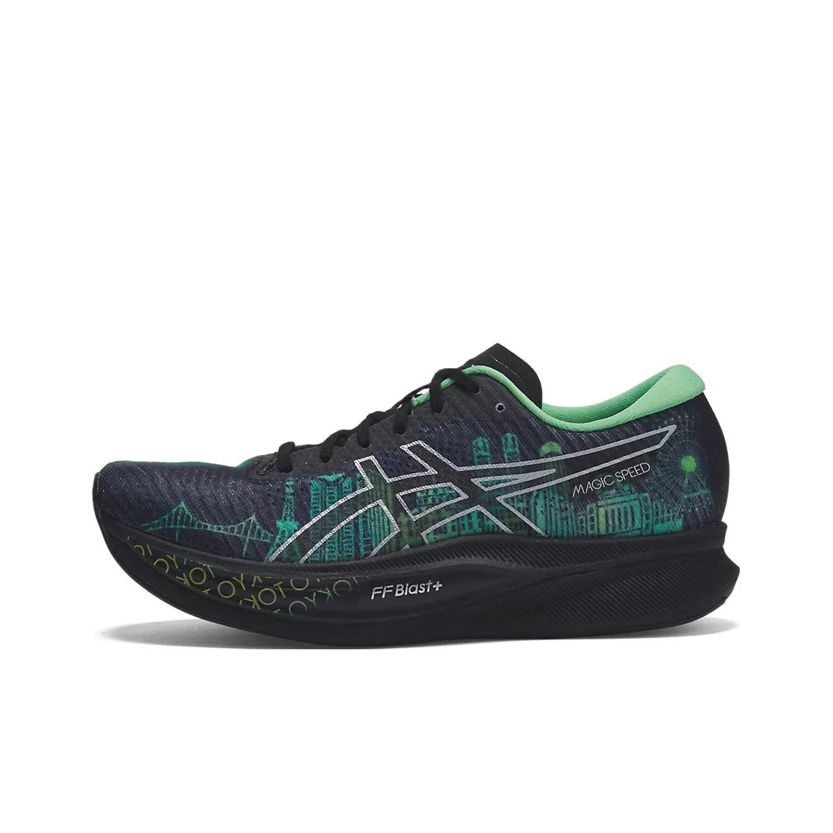 ASICS Magic Speed 2.0 Running Shoes Women's Low Top Black 1012B555-001