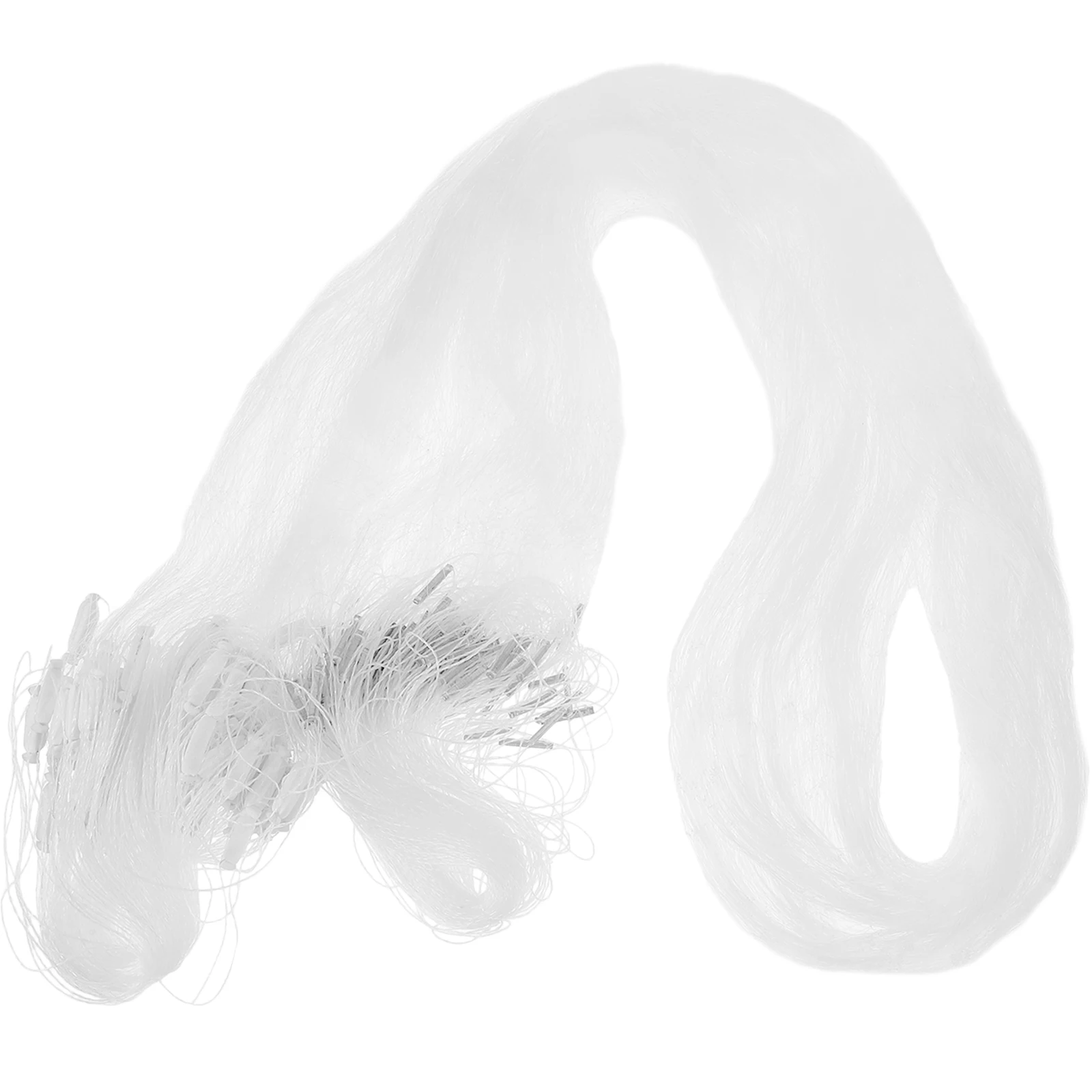 Single-layer 1.2mx25m Strong Nets High Strength Silk Line Fishing Sticky Net (Single-layer ) Random Color