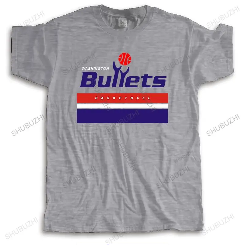 Washington, Bullets, Retro, Basketball, Throwback, T-shirt summer black t shirt men bigger size Fashion tshirt drop shipping