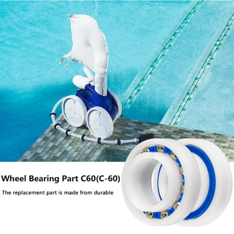 HOT-Pool Cleaner Wheel Bearing Parts C60 C-60 For Polaris 180 280 Roller Bearing Replacement Parts Pool Parts Tool-B