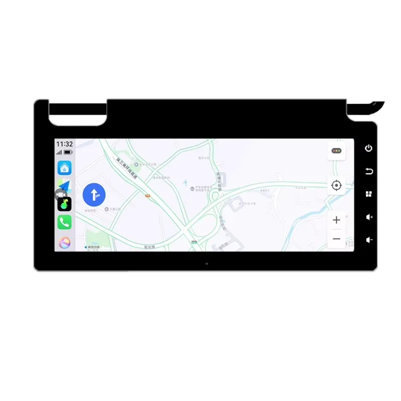Clip-On Car Entertainment Screen with Android OS-1920x720 HD IPS Display 8-Core Processor FM Transmitter 1 Year Warranty