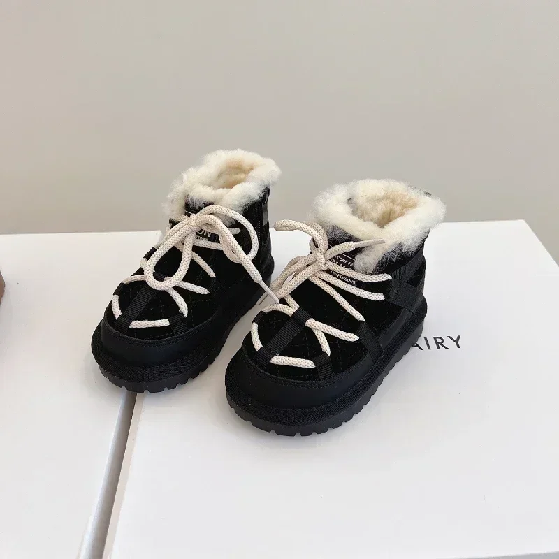 Brand Baby Shoe Baby Cotton Boot Thick Sole Warm Snow Boot Boy Girl Boot Toddler Girl Shoe Casual Sneaker Зимние Ботинки Детские