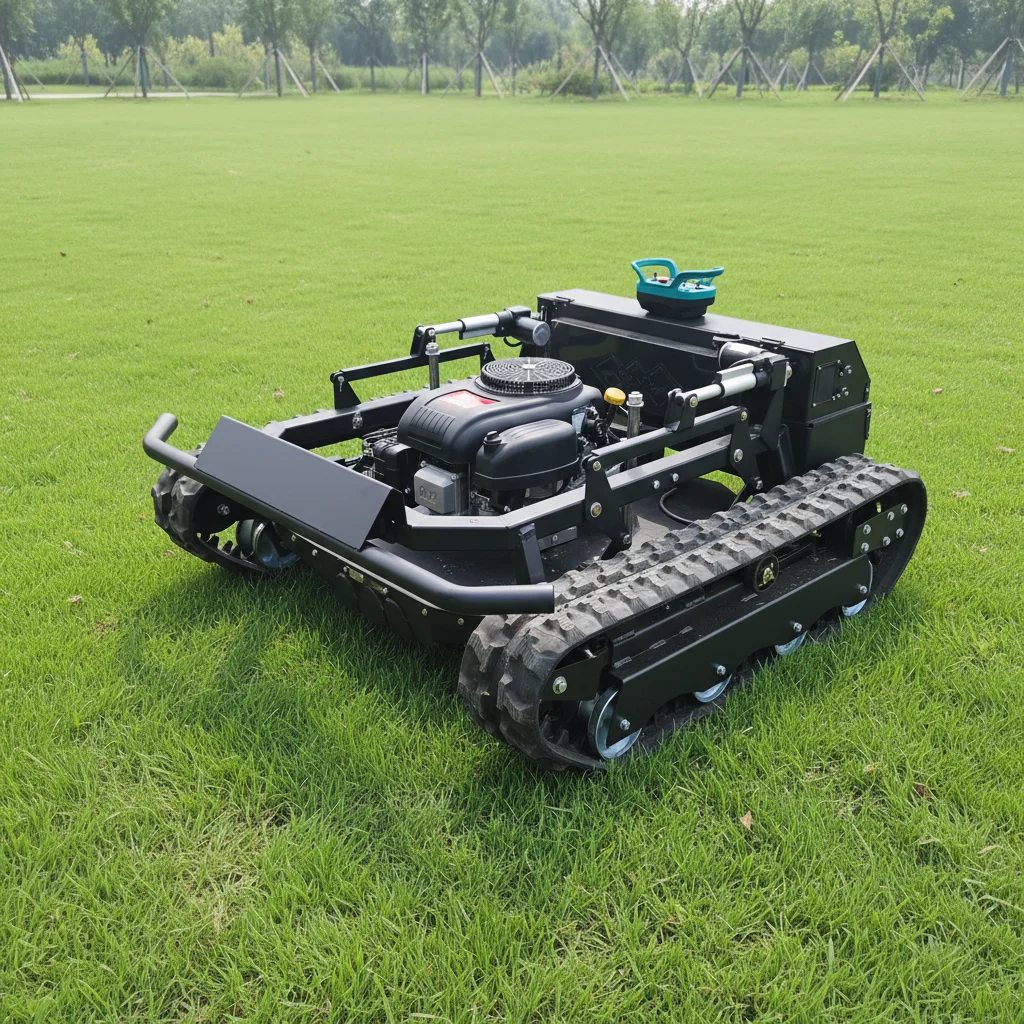 Budget Friendly Remote Control Crawler Mower Hot Sale Electric Lawn Mower