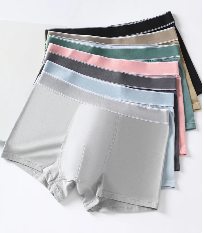 2024 Модные трусы-боксеры, 7 шт. — быстросохнущий комплект мужского нижнего белья, антибактериальные летние предметы первой необходимости