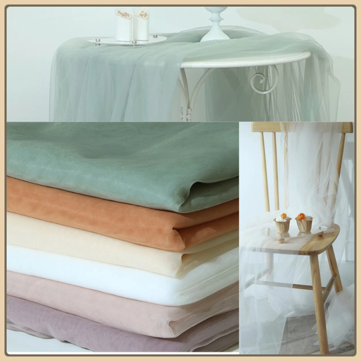 

Сказочная мечта шифоновая ткань мягкая белая прозрачная сетка свадебный декор фон для фотосъемки эфирный фон для фотосессии материал