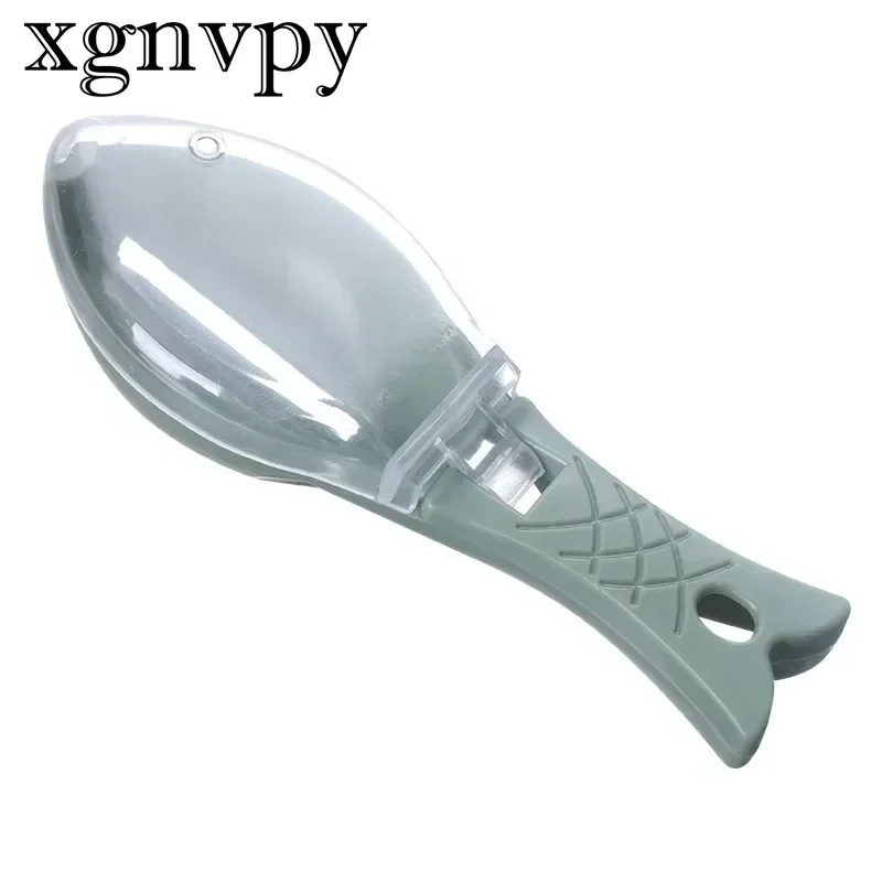 Xgnv- جهاز تقشير قشور الأسماك المنزلي بغطاء ، أواني المطبخ ، قتل الأسماك ، يدويًا لتوسيع نطاق المكشطة ، ضرب السكين ، 2 ks #5