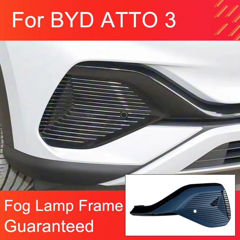 1 PCS Car Fog Lamp Frame for BYD Yuan Plus ATTO 3 2022-2024 SC2E-2803131A SC2E-2803141A Fog Light Cover Case