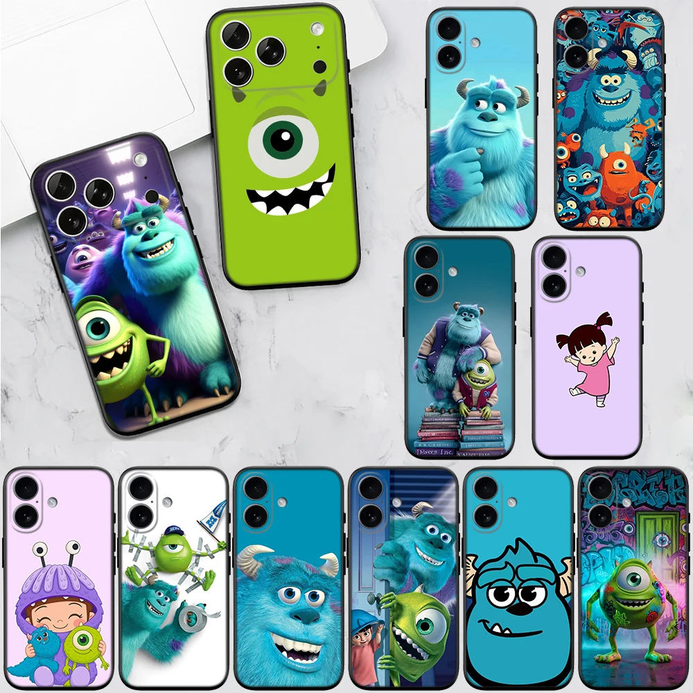 Sullivan M-Monsters I-Inc Mike Phone Case for Samsung Galaxy Note 10 20 S23 S24 S25 Ultra FE Plus Edge Lite A02S A35 A07 A17
