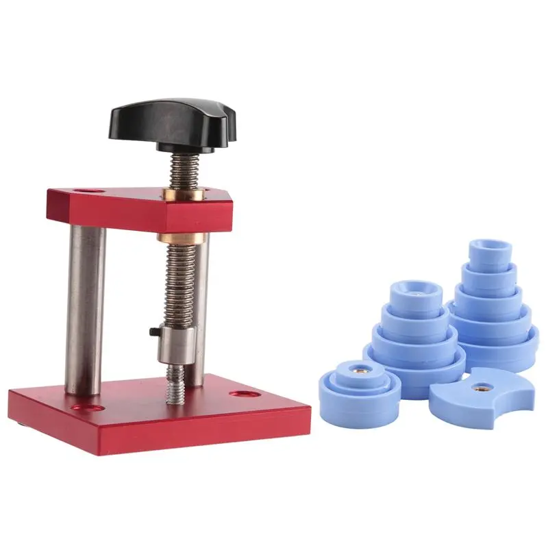 

AEE4-Micropress Watch Case Press Micropress Medium Heavy Duty Watch Case Pressing Tool With 12 Nylon Dies For Watch Repair