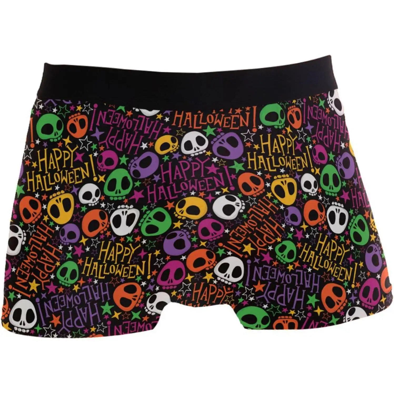 

Skull Mens Boxer Briefs Underwear Breathable Stretch Boxer Trunk with Pouch S-XXL Underwear with Moisture-Wicking Fabric