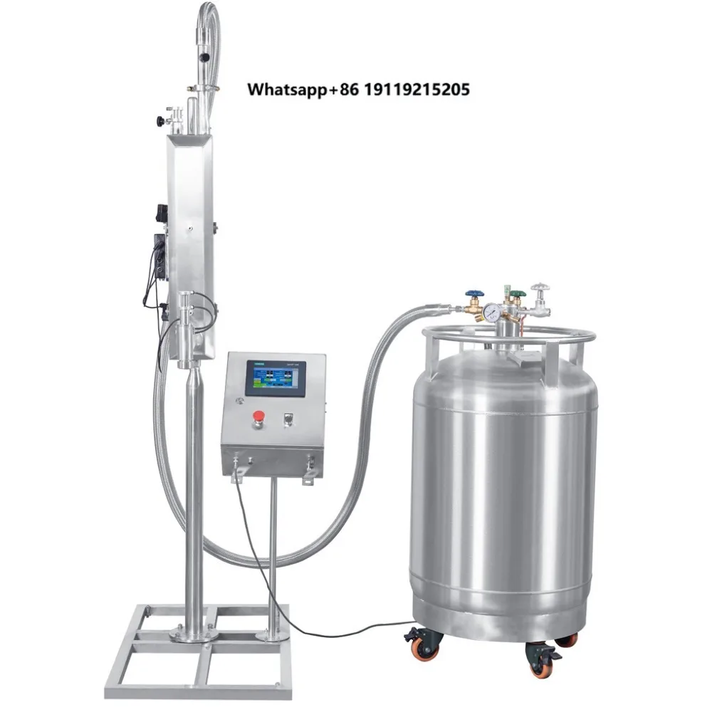 Automatic High Speed Liquid Nitrogen Dispenser Machine System