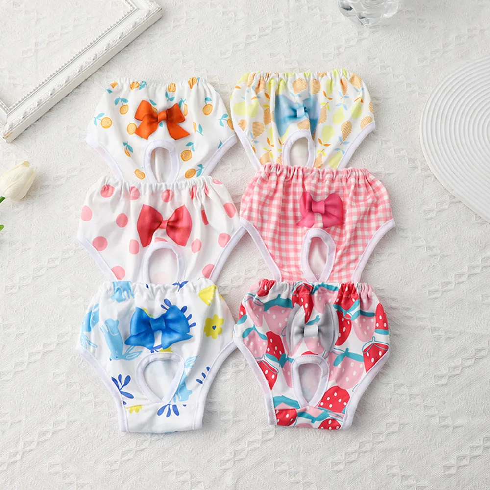 Pet Physiological Pants Princess Pet Panties Dog Menstrual Pants Physiological Pants Dog Diaper Female Dog Clothes Chihuahua