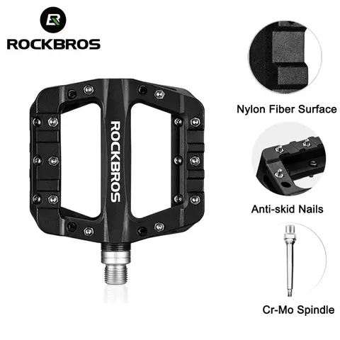 Bicycle Flat Pedals Multi-Color 355g ROCKBROS