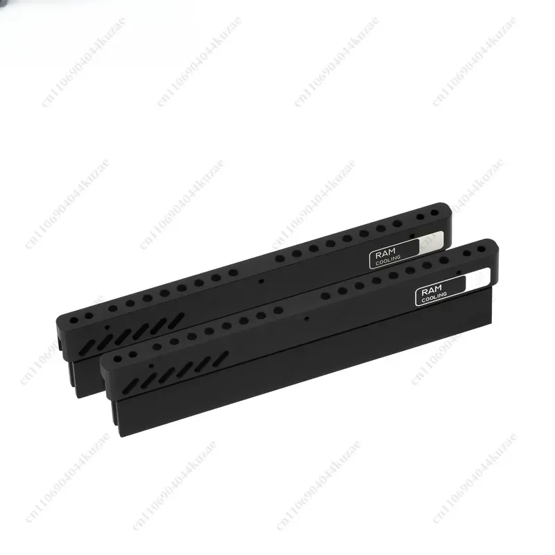 for Barrowch FBRAMLD-01 DDR5 Memory Shield Aluminum Heat Spreader Enhances Air Liquid Cooling Performance Stylish RAM Armor