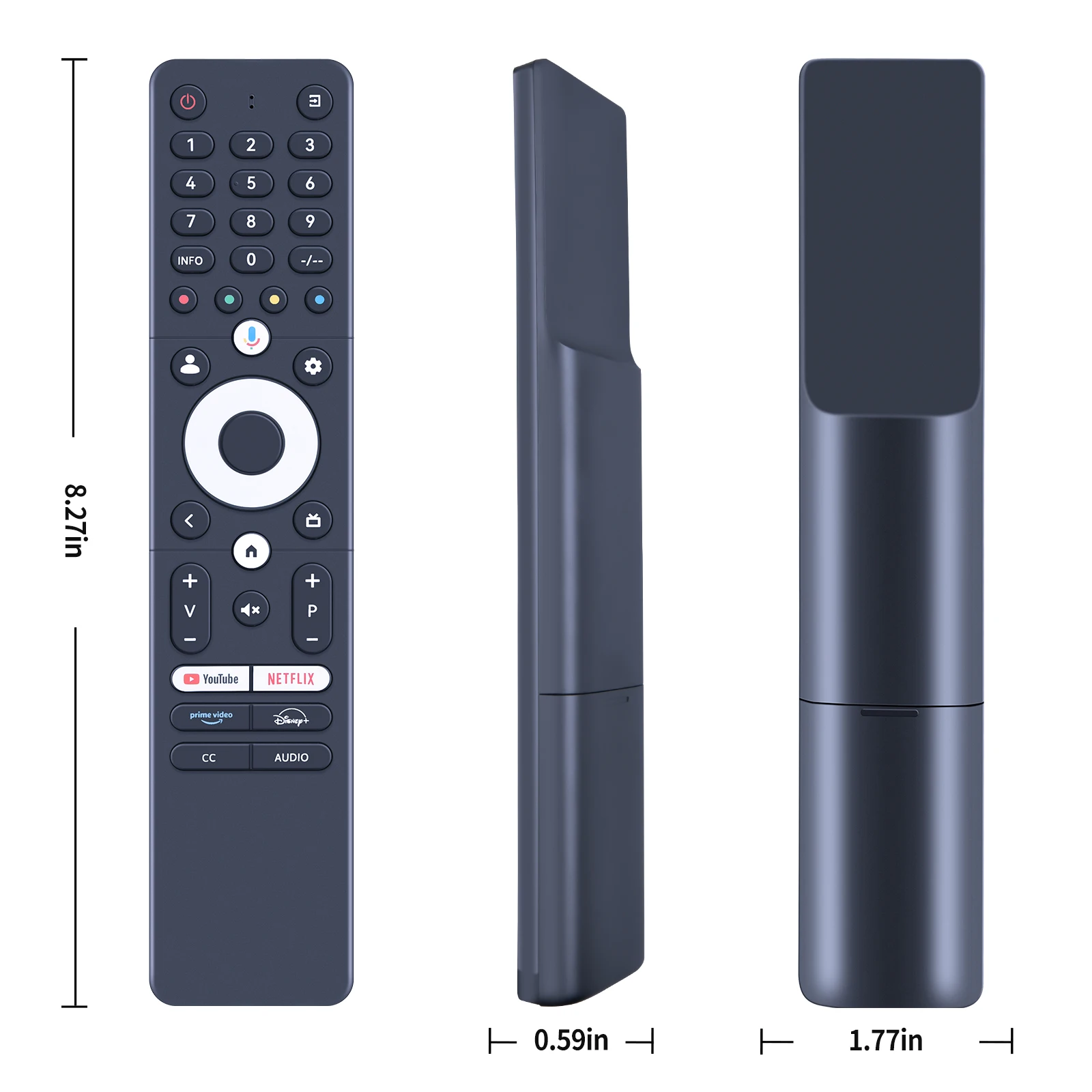 جهاز التحكم عن بعد الصوتي الجديد SRC-4020-01 لتلفزيون Caixun الذكي