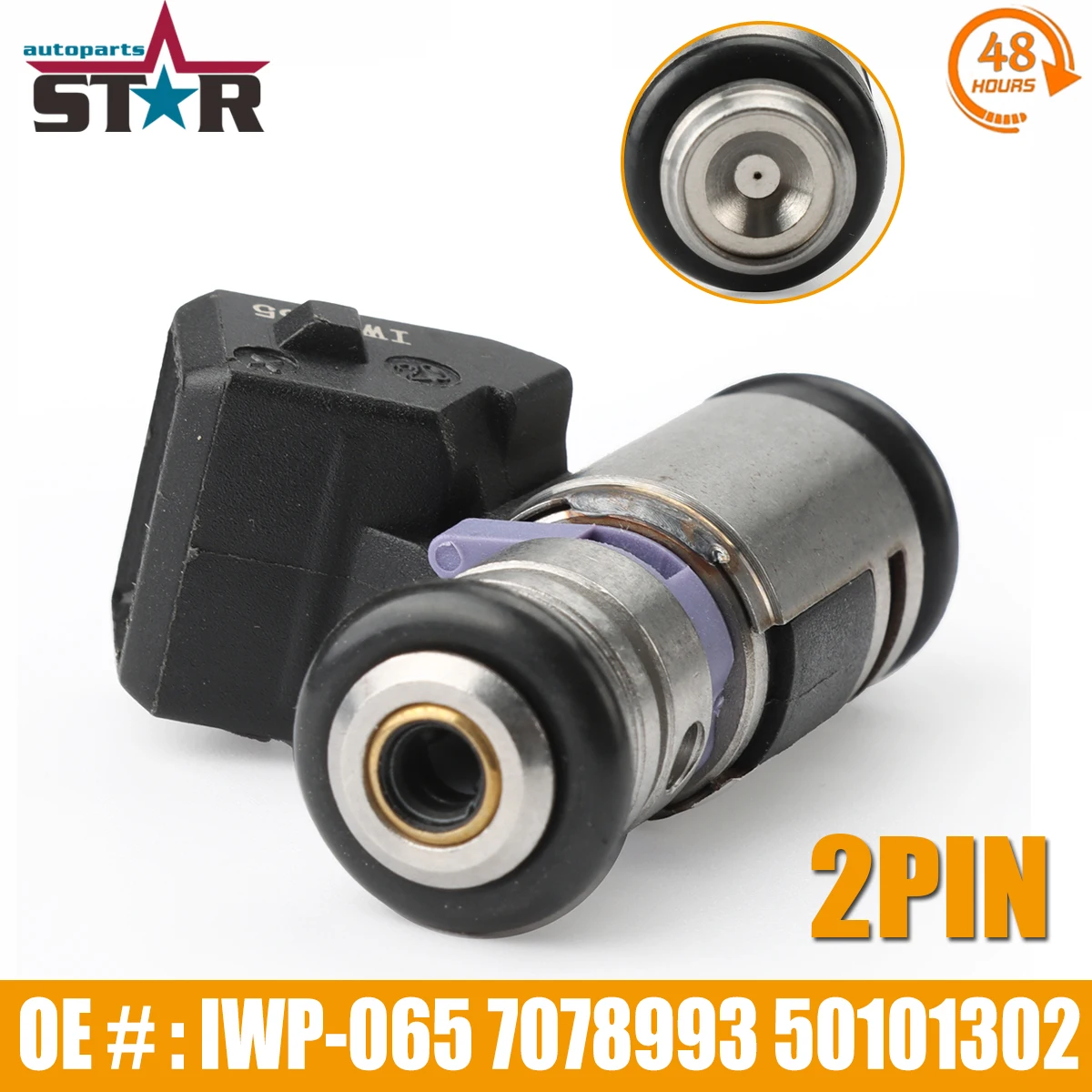 ​1/4PCS IWP-065 Fuel Injectors Nozzle For Fiat Punto Seicento Magneti Marelli Fiorino 1.0 1.2 1.3 1.5 7078993 50101302 46481318