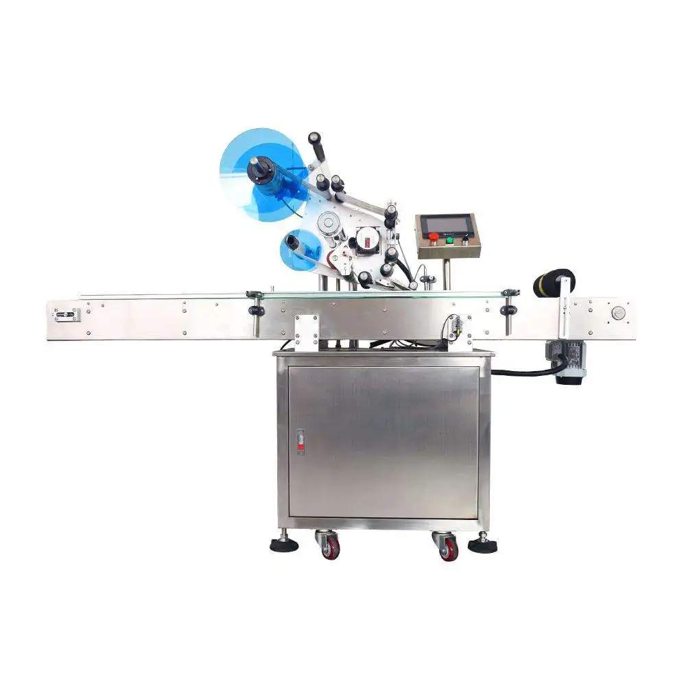 Economical and Practical Plane Labeling Machine for Office Supply Labeling and Candle Labeling mini fabricas