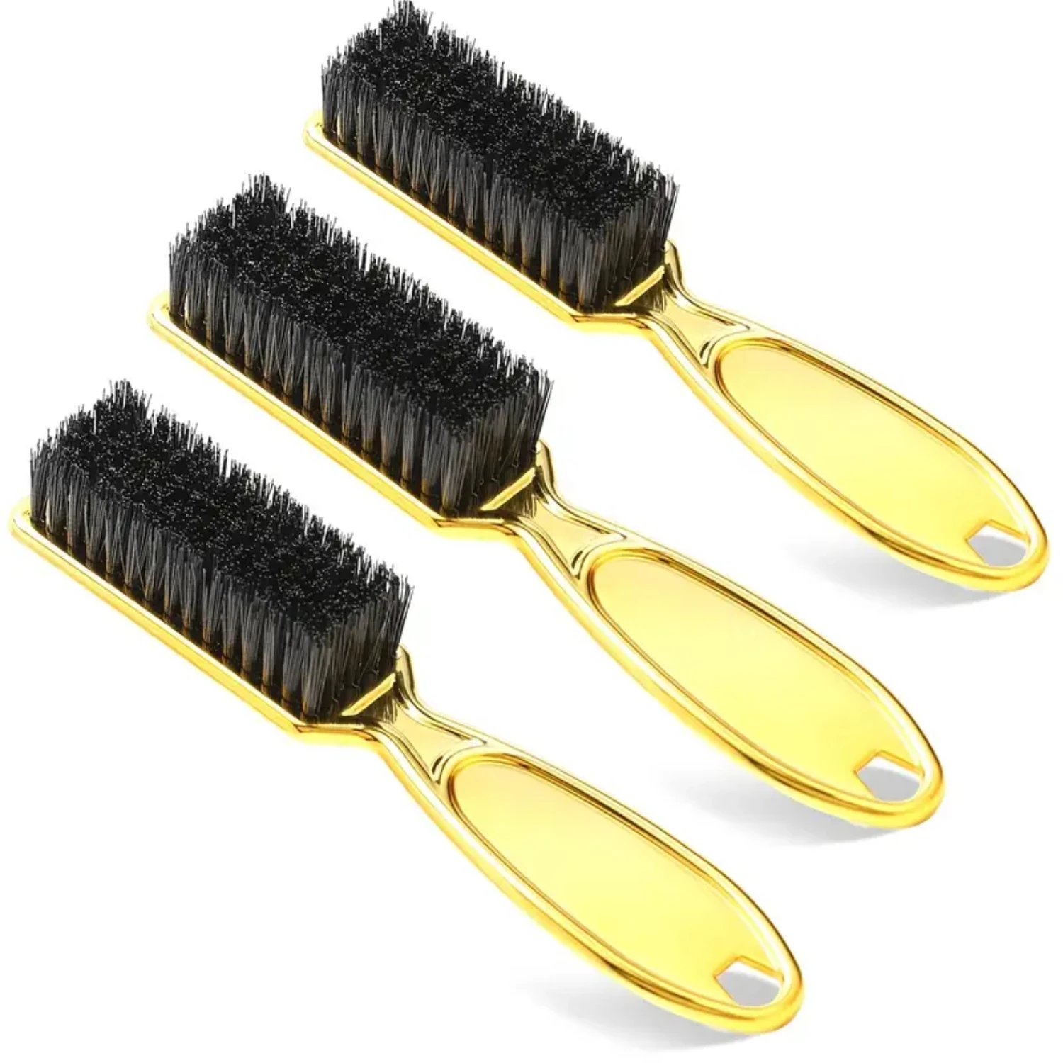 

Professional Black Clipper Blade Set with Nylon Brush - Efficient Hair Clipper Cleaning Kit - Ideal for Barbers and Stylists