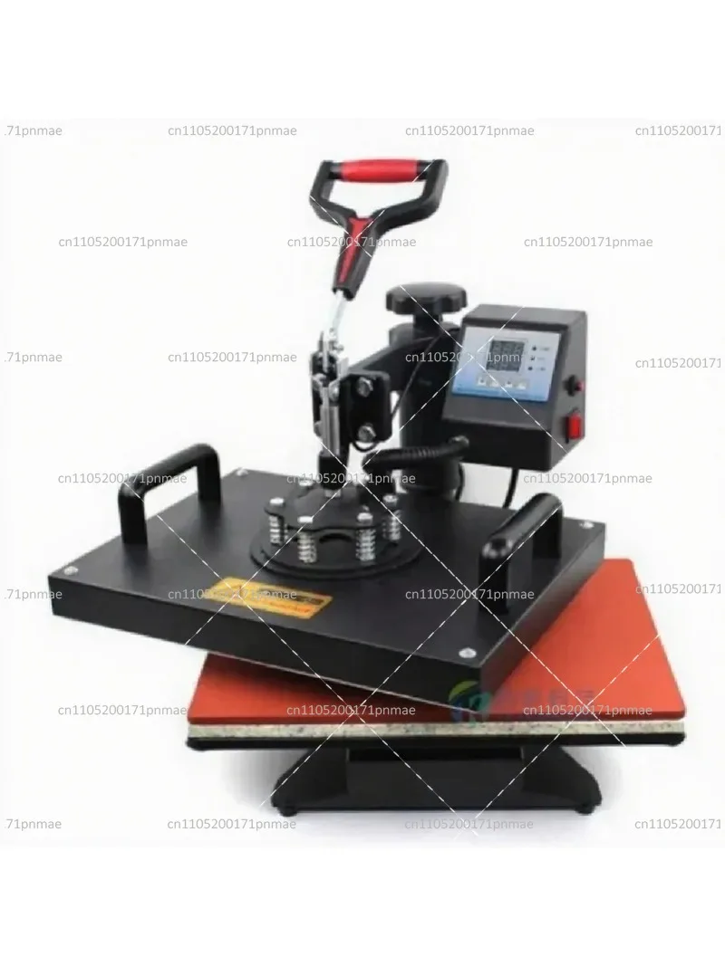 12x12cm 30x38cm 5 in 1 Combo Heat Press Machine for T-Shirts Plates Caps Mugs Phone Covers