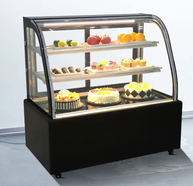 high quality table top counter cake displays cake fridge chiller refrigerator case cabinets stands for sale