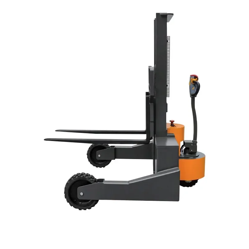 All Rough Terrain Stacker 1ton 2 Ton Electric Pallet Stacker Forklift China Factory Sale Rough Stacker