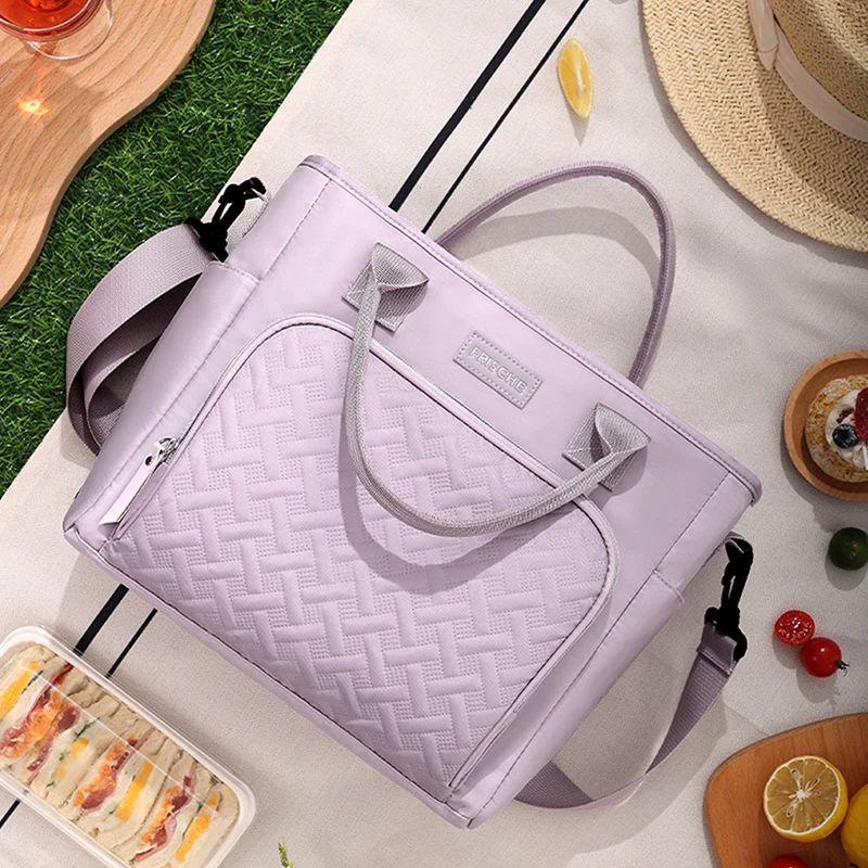 Sac isotherme souple, sac isotherme pliable pour déjeuner, pour le travail, le Camping, la plage, les voyages, Wate Portable souple et étanche