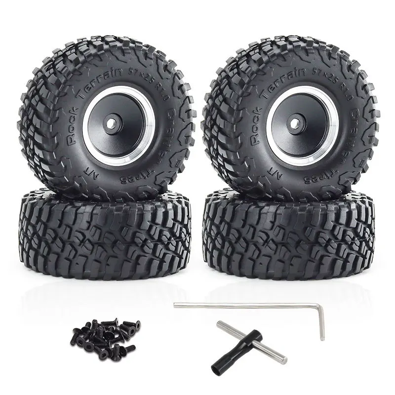 

1/18 TRX4MLand Rover Range Rover1.0inch tire rim Rock crawlerSCX24Aluminum Alloy Wheel HubD259