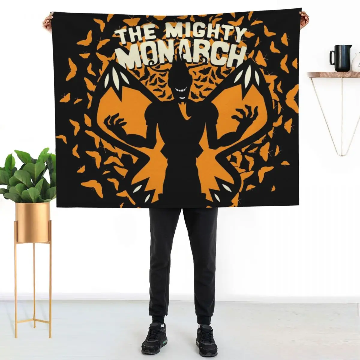 The Mighty Monarch - Venture Bros Team Monarch Throw Blanket All Weather Soft Throw Blanket for Sofa