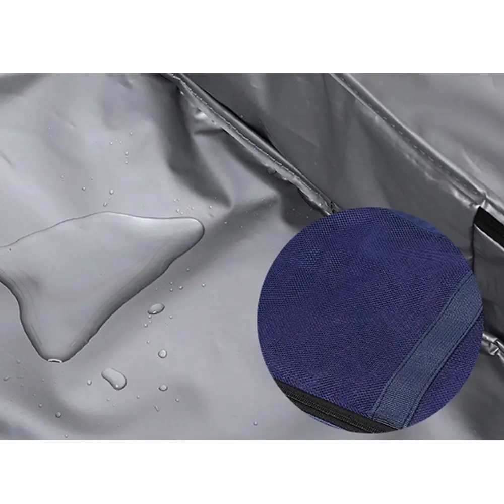 Heat Preservation Picnic Beach Bag Transparent Mesh Foldable Double-layer Swim Storage Double-layer Storage Lightweight