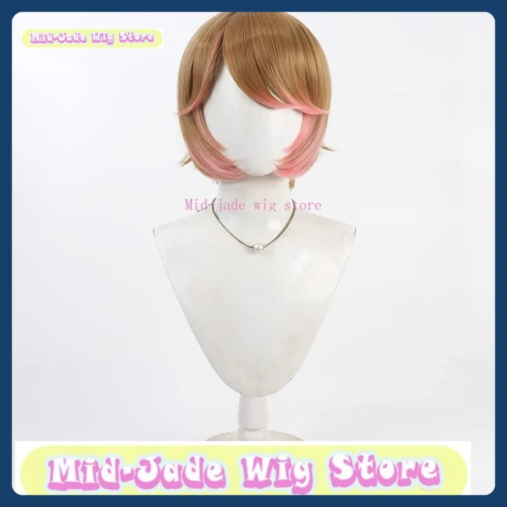 Mid-jade Wig Store Identity V BLK Team Mechanic Tracy Cosplay Wig Anime Game Role Playing Synthetic Hair Halloween Party