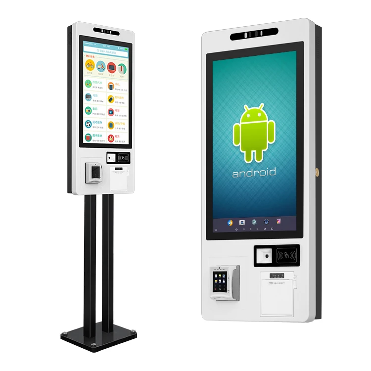 HUSHIDA self-service touchscreen terminal ticket vending kiosk indoor printing kiosk