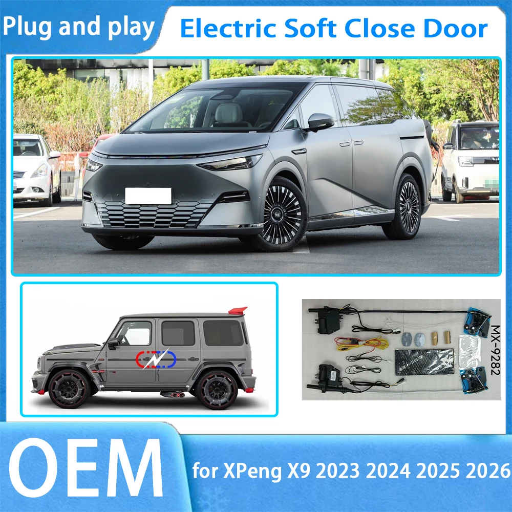 for XPeng X9 2023 2024 2025 2026 OEM Car Soft Close Door System Automatic Electric Auto Pull Power Latch Power Closing