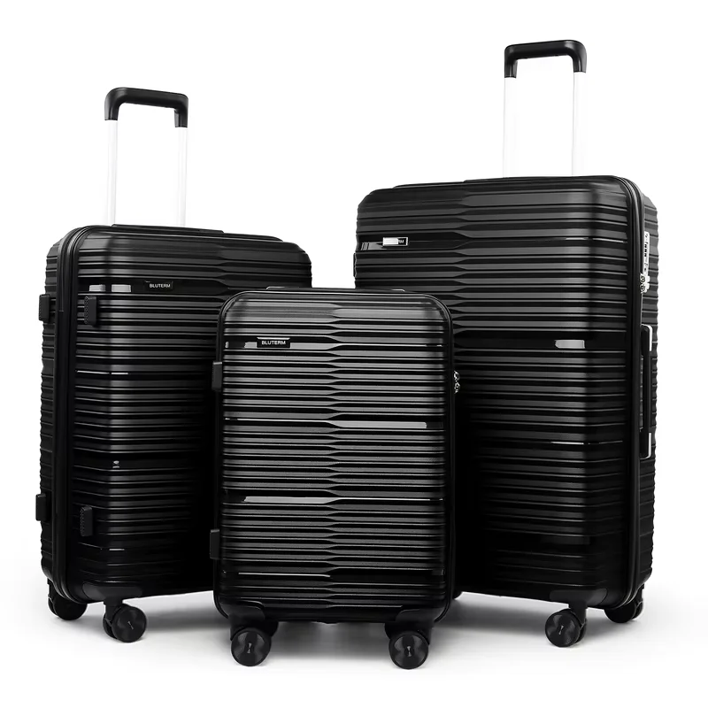 3pcs Travel Luggage Suitcase with Wheels, Men trolley Case Women Universal 20Inch 24inch 28inch Boarding Password Suitcase 캐리어