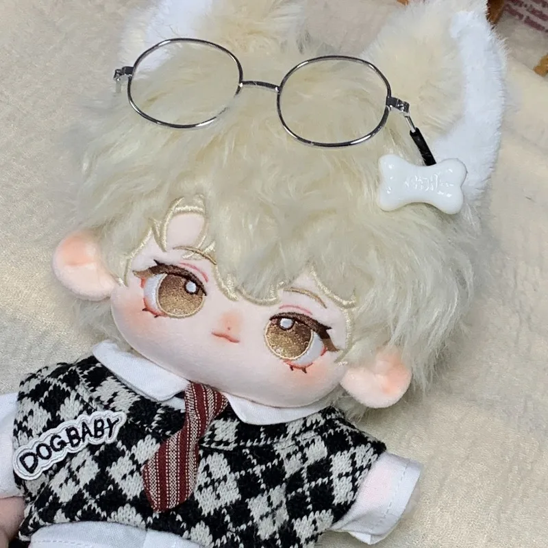 Cotton Doll with No Attribute 20cm New Rabbit Hair as a Gift for Best Friend to Decompress Plush Doll