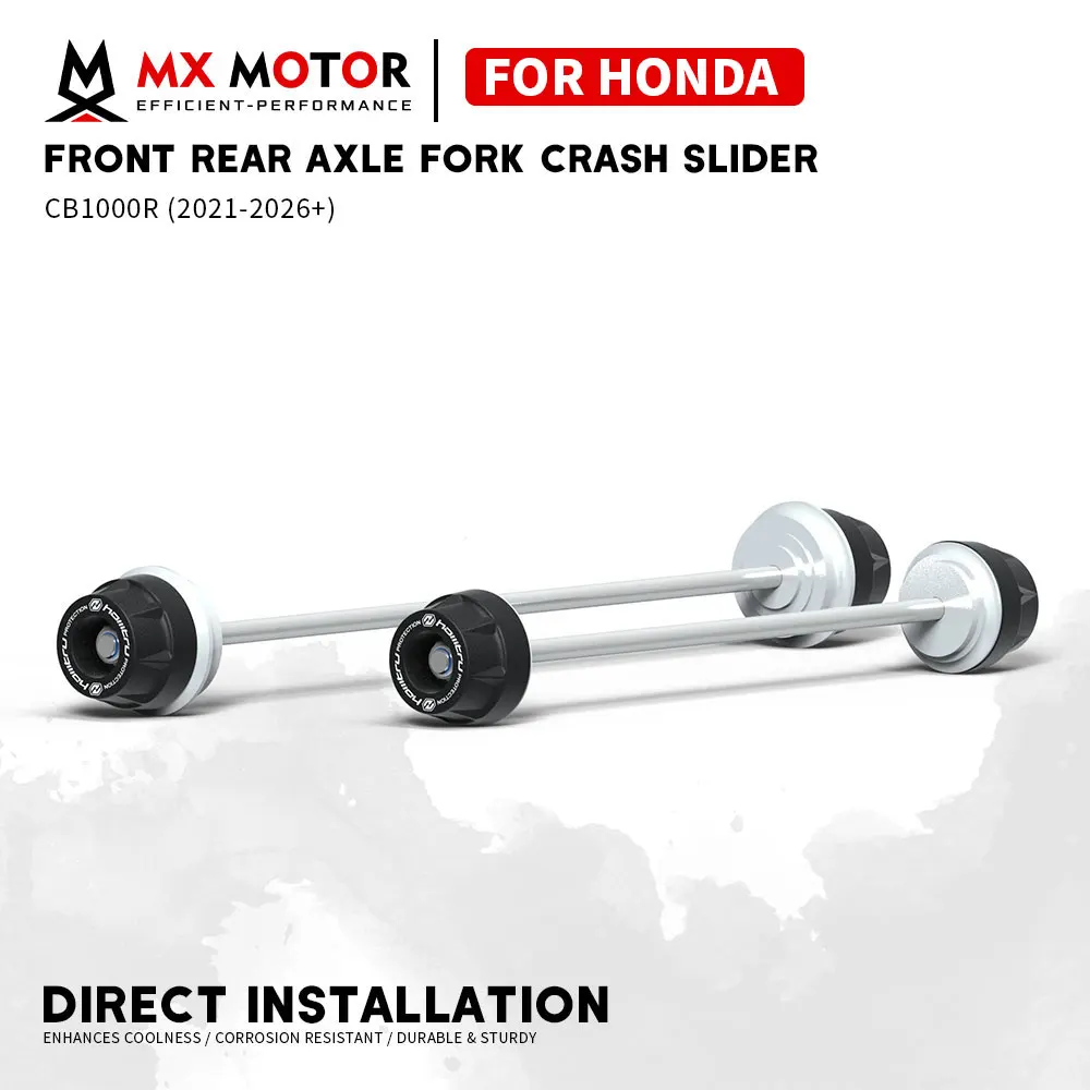 

CB1000R Motorcycle Front Rear Axle Fork Crash Slider For HONDA CB 1000 R 2021-2026 Rocker Arm Anti-collision Slider Accessories