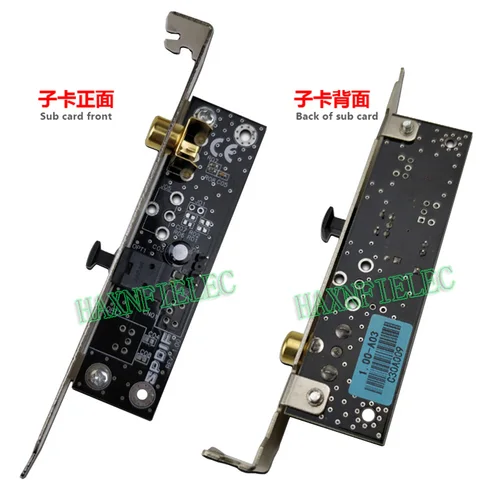 Imagen 2 del producto Tarjeta hija Coaxial de fibra óptica de 24 bits, 192KHz, salida SPDIF para placa base de ordenador Universal, tarjeta de sonido Digital 5,1 AC3 DTS