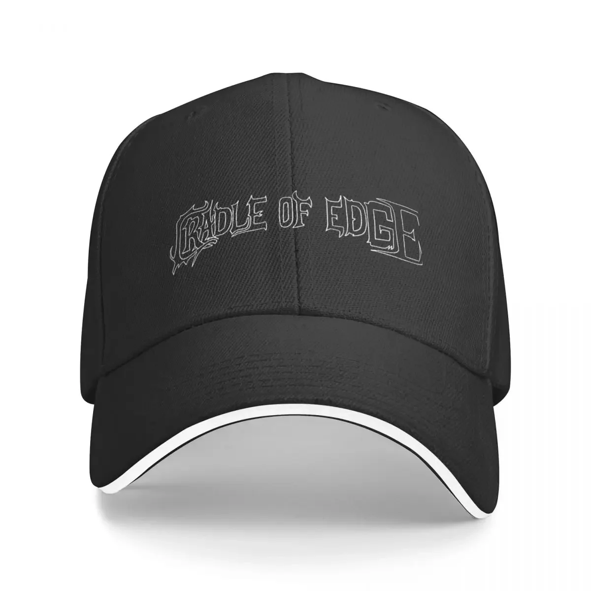 Cradle Of Filth Parody Cradle Of Edge Baseball Cap Hip Hop Sandwich Caps Unisex Style Adjustable Hats Cap Running Golf