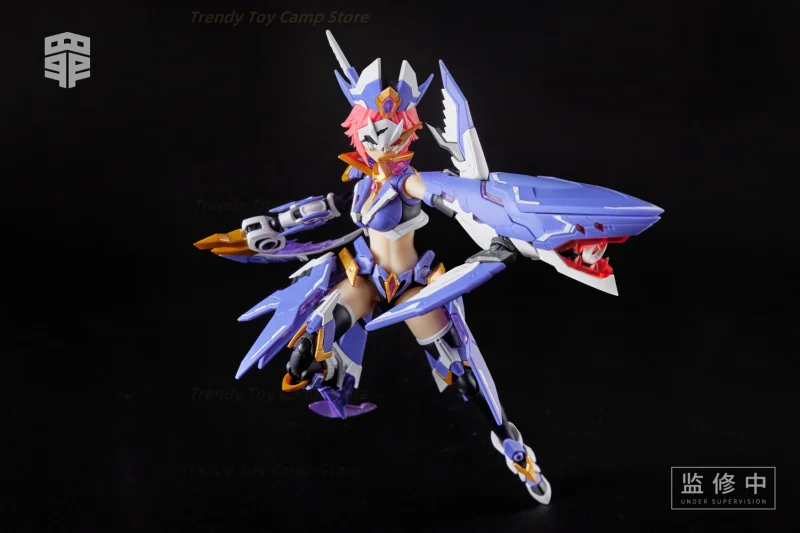 Original Will Soul Ji Seven Deadly Sins Series Greed 1:10 Assembly Shark Machine Mother Whale Devil Fish Magician Model.