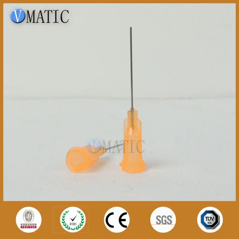 Free Shipping 1'' 23G Dispensing Needles Tips 100Pcs 1 Inch Length Dispense Needle